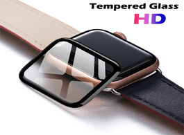 Foto van Horloge 3d full case for apple watch 5 band cover series 6 se 4 screen protector pet pmma iwatch 3 2