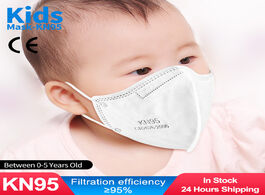 Foto van Beveiliging en bescherming kn95 kids masks for 0 5 years old baby children mascarillas layers dust m