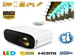 Foto van Computer 2020 mini 1080p led projector for smartphone home theater cell phone full hd projectors mob