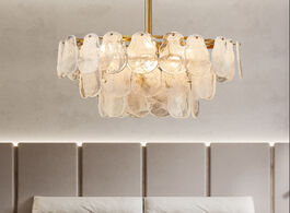 Foto van Lampen verlichting modern glass led pendant lights living room chandeliers lighting dining hanging l