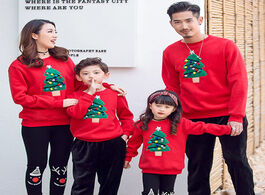 Foto van Baby peuter benodigdheden christmas family matching pajamas winter santa claus elk print casual ugly