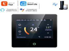 Foto van Beveiliging en bescherming tuya smart wifi thermostat temperature controller with big screen for wat