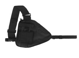 Foto van Telefoon accessoires tactical vest adjustable nylon walkie talkie radio rig pack pouch holster harne