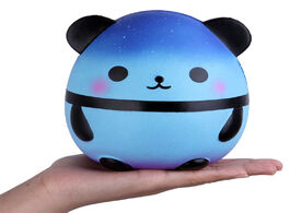 Foto van Speelgoed new cute colorful galaxy panda squishy simulation animal doll bread cake scented slow risi