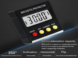 Foto van Gereedschap 360 mini digital high electronic goniometer inclinometer measurement