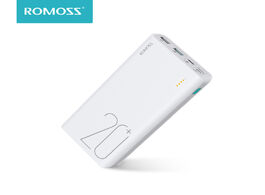 Foto van Telefoon accessoires 20000mah romoss sense 6 power bank with pd3.0 two way fast charging external ba