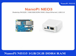 Foto van Computer nanopi neo3 1gb 2gb ddr4 rk3328 cortex a53 quad core 64 bi support ubuntu