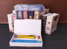 Foto van Huis inrichting storage boxes decoration book fake jewelry gift box modern home