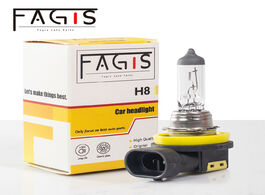 Foto van Auto motor accessoires fagis 1pcs us brand h8 halogen bulb fog lights white 12v 35w 3350k pgj19 1 uv