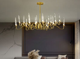 Foto van Lampen verlichting modern art decor led pendant lights living room chandeliers lighting dining hangi