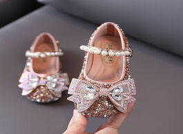 Foto van Baby peuter benodigdheden toddler shoes autumn girl fashion sequins rhinestone kids princess pearl b