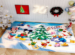 Foto van Baby peuter benodigdheden cartoon christmas kids mickey playmat kitchen mat for floor entrance doorm