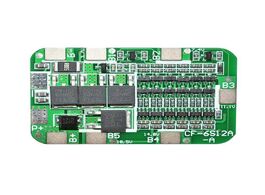 Foto van Elektronica 6s 15a 24v pcb bms charger protection board for 6 18650 li ion lithium battery cell modu