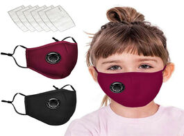 Foto van Beveiliging en bescherming 2pc kids boys girls cotton face mask washable reusable adjustable childre