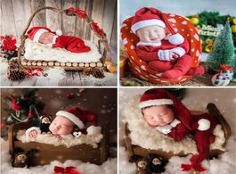 Foto van Baby peuter benodigdheden christmas clothes newborn photography props photo shooting costume c63c