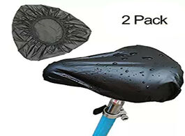 Foto van Sport en spel bicycle seat rain cover outdoor waterproof elastic dust and resistant uv protector bik