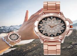 Foto van Horloge women starry sky watch luxury silver gold diamond watches ladies business stainless steel ba