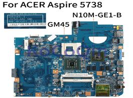Foto van Computer kocoqin laptop motherboard for acer aspire 5738 5738g ddr3 mainboard 08245 1 jv50 mv mb 48.
