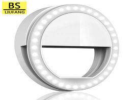 Foto van Telefoon accessoires led ring fill light portable mobile phone selfie supplementary lighting beauty 