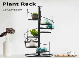 Foto van Meubels modern decorative iron plant rack stand plants succulent shelf 8 layer stair shape desktop g