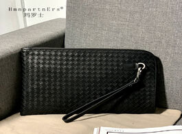 Foto van Tassen hmn partn ers men wallet 2020 new cowhide genuine leather clutch bag fashion high quality lar