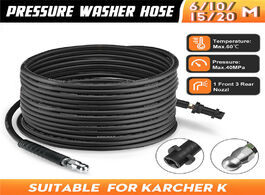 Foto van Auto motor accessoires 6 20m pressure washer sewer drain water cleaning hose pipe cleaner sewage pip