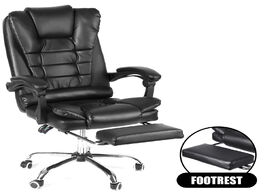 Foto van Meubels computer gaming chair lying massage lifting rotatable armchair footrest office adjustable sw