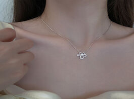 Foto van Sieraden wholesale temperament 925 sterling silver sun flower necklace sparkling zircon romantic gif