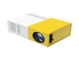 Foto van Meubels mini portable home cinema led video projector lcd theater overhead support 1080p av usb sd c