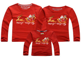 Foto van Baby peuter benodigdheden 2020 christmas family matching outfits cartoons print parent child long sl