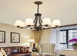 Foto van Lampen verlichting modern chandelier iron household led dining light living ceiling lamp bedroom lig