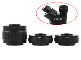 Foto van Gereedschap 1x 0.35x 0.5x adapter lens focus adjustable camera installation c mount for new type tri