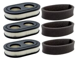 Foto van Gereedschap 593260 798452 air filter cartridge with pre cleaner for briggs stratton 550e 550ex engin