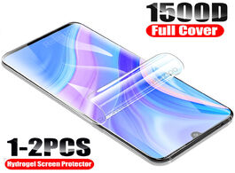 Foto van Telefoon accessoires 1 2pcs hydrogel film screen protector for huawei y8p 2020 y 8 p soft protective