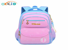Foto van Tassen okkid primary school bags for girls cute book bag korean style fashion elementary student bac