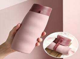 Foto van Huis inrichting curly folding silicone cup sport portable telescopic drinking collapsible coffee mul
