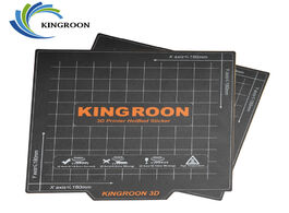Foto van Computer kingroon 180 180mm flexible magnetic 2 layer print hotbed sticker build removal surface for