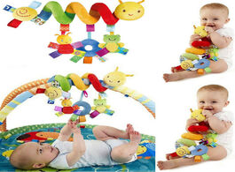 Foto van Baby peuter benodigdheden cute cartoon bedd hanging toys activity musical spiral crib stroller car s