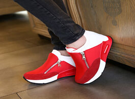Foto van Schoenen 2020 new women casual shoes height increasing breathable sneakers flats trainers platform o