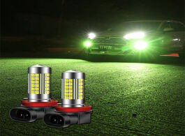 Foto van Auto motor accessoires 1pc lemon green h8 h11 led fog light bulb hb4 9006 hb3 9005 h27 881 880 h3 la
