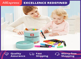 Foto van Speelgoed baby brush washing rotating children crayon s painting pen graffiti tu se bi wholesale