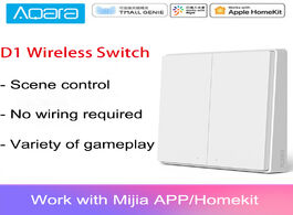 Foto van Beveiliging en bescherming newest original d1 version aqara switch smart light remote control zigbee