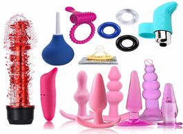 Foto van Schoonheid gezondheid sex toys kits for couples mini vibrator butt plug anal bdsm restraint bondage 