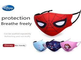 Foto van Speelgoed disney children s mask cartoon cute cosplay accessories frozen spider man anime protection