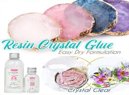 Foto van Bevestigingsmaterialen transparent crystal clear epoxy resin glue kit a b set for diy jewelry crafts