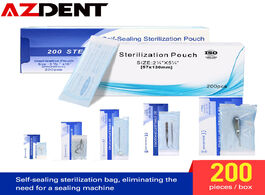 Foto van Schoonheid gezondheid 200pcs box self sealing sterilization pouches bags medical grade bag disposabl