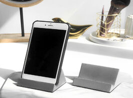 Foto van Huis inrichting mobile phone support cement silicone mold creative plaster furnishing office supplie