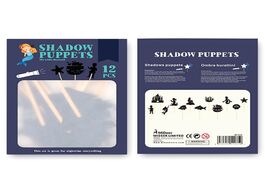 Foto van Speelgoed children shadow puppets toy educational silhouette game interesting picture parent child i