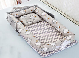 Foto van Baby peuter benodigdheden crib portable foldable newborn sleeping bed cushion cotton nest bedding ba