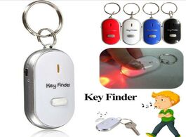 Foto van Beveiliging en bescherming led smart key finder sound control alarm anti lost tag child bag pet loca